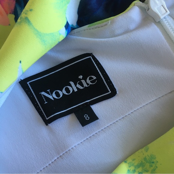 Nookie White Floral Dress - Picture 3 of 4